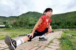    मैरी कॉम हर दिन 15 किमी की दौड़ लगाती हैं