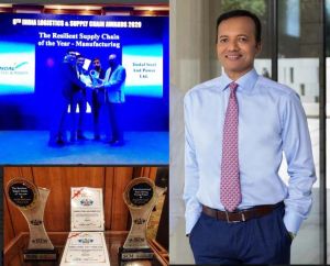  जेएसपीएल को वर्ष का सर्वश्रेष्ठ आपूर्ति श्रृंखला-उत्पादक सम्मान