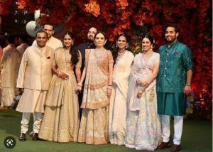 राधिका मर्चेंट के साथ सगाई के बंधन में बंधे अनंत अंबानी