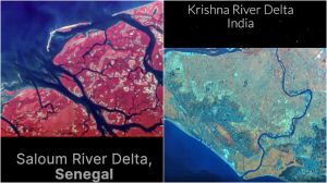 पिक्सेल ने कृष्णा नदी डेल्टा, सोने की खदानों की जटिल जानकारियां देने वाली तस्वीरें जारी की