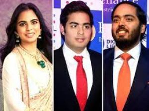 ईशा, आकाश और अनंत रिलायंस के बोर्ड मेें शामिल