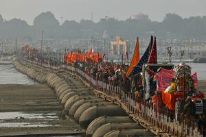 सेल ने महाकुंभ मेला  में अस्थायी इंफ्रास्ट्रक्चर के लिए 45  हजार टन स्टील की आपूर्ति की