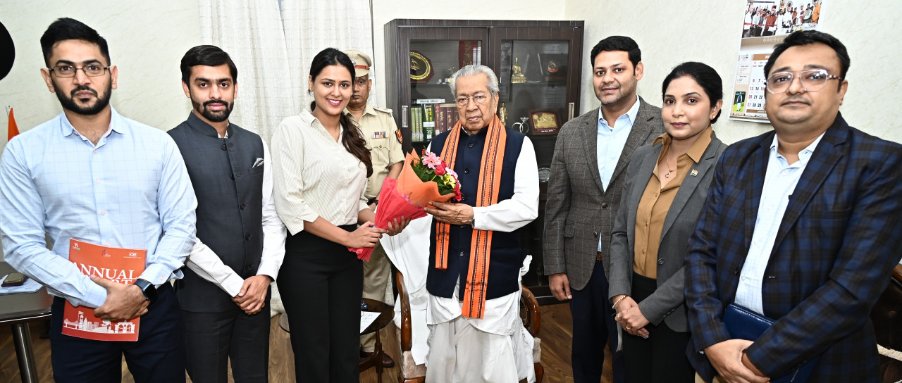 राज्यपाल श्री हरिचंदन से भारतीय उद्योग परिसंघ के पदाधिकारियों ने की सौजन्य भेंट राज्यपाल श्री हरिचंदन से भारतीय उद्योग परिसंघ के पदाधिकारियों ने की सौजन्य भेंट