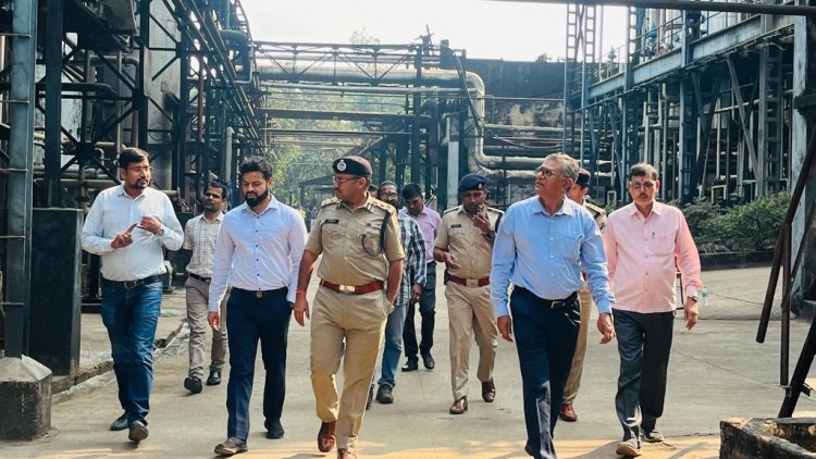 कलेक्टर एवं एसएसपी ने छत्तीसगढ़ डिस्टिलरीज प्राइवेट लिमिटेड का किया निरीक्षण कलेक्टर एवं एसएसपी ने छत्तीसगढ़ डिस्टिलरीज प्राइवेट लिमिटेड का किया निरीक्षण