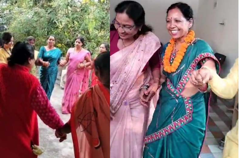 मुख्यमंत्री के गृह ग्राम की महिलाओं में उत्साह का माहौल: पारम्परिक नृत्य में खूब झूमी महिलाएं मुख्यमंत्री के गृह ग्राम की महिलाओं में उत्साह का माहौल: पारम्परिक नृत्य में खूब झूमी महिलाएं