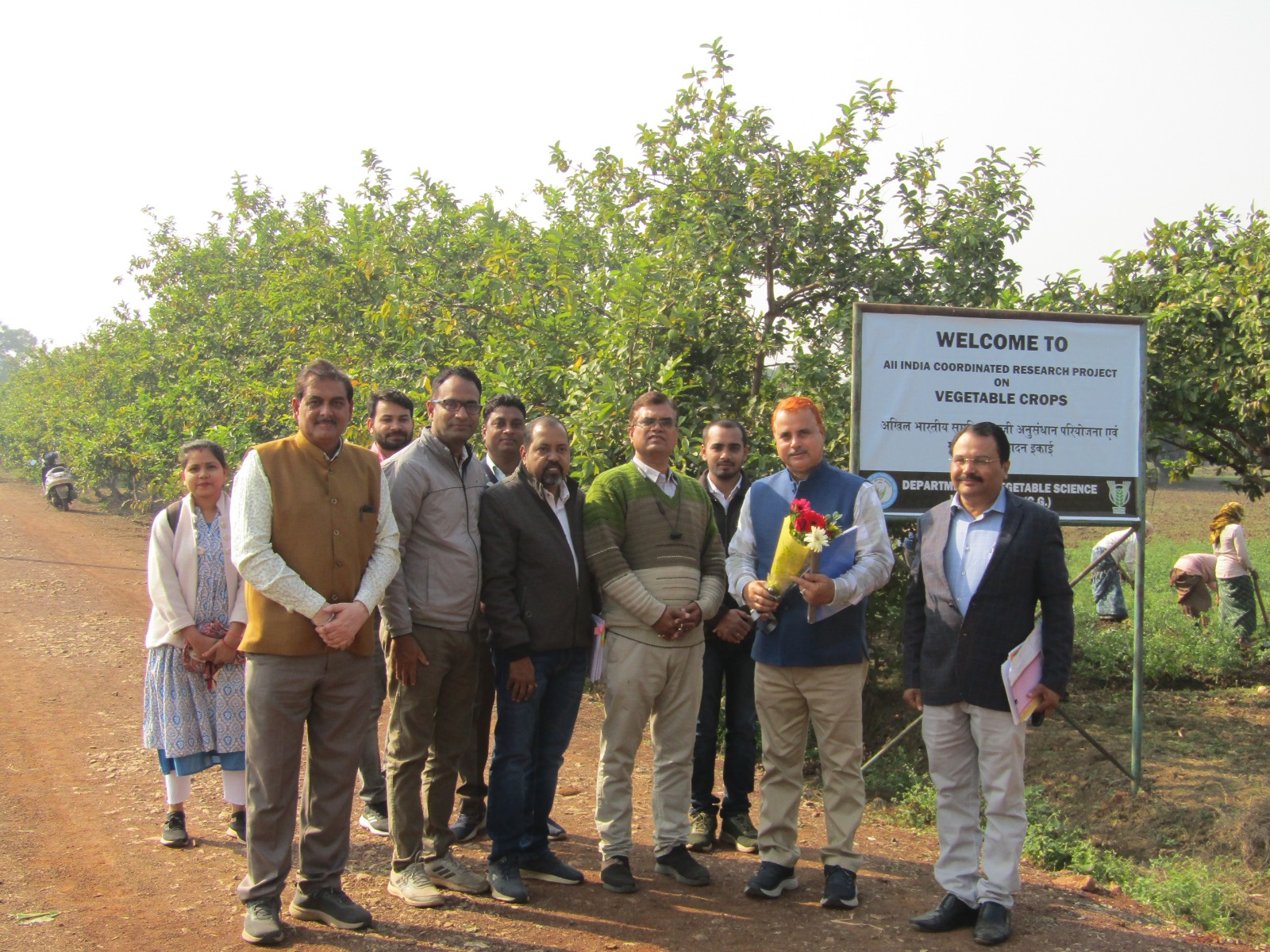 कृषि विश्वविद्यालय में संचालित सब्जी अनुसंधान कार्यक्रम की सराहना कृषि विश्वविद्यालय में संचालित सब्जी अनुसंधान कार्यक्रम की सराहना