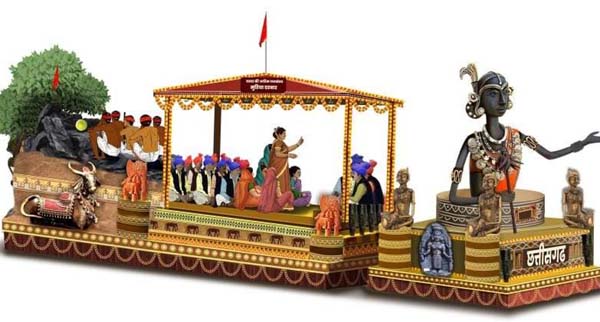 राष्ट्रीय स्तर पर चर्चित छत्तीसगढ़ की झांकी कर्तव्य पथ पर कल बिखेरेगी आदिवासी संस्कृति का सौंदर्य राष्ट्रीय स्तर पर चर्चित छत्तीसगढ़ की झांकी कर्तव्य पथ पर कल बिखेरेगी आदिवासी संस्कृति का सौंदर्य