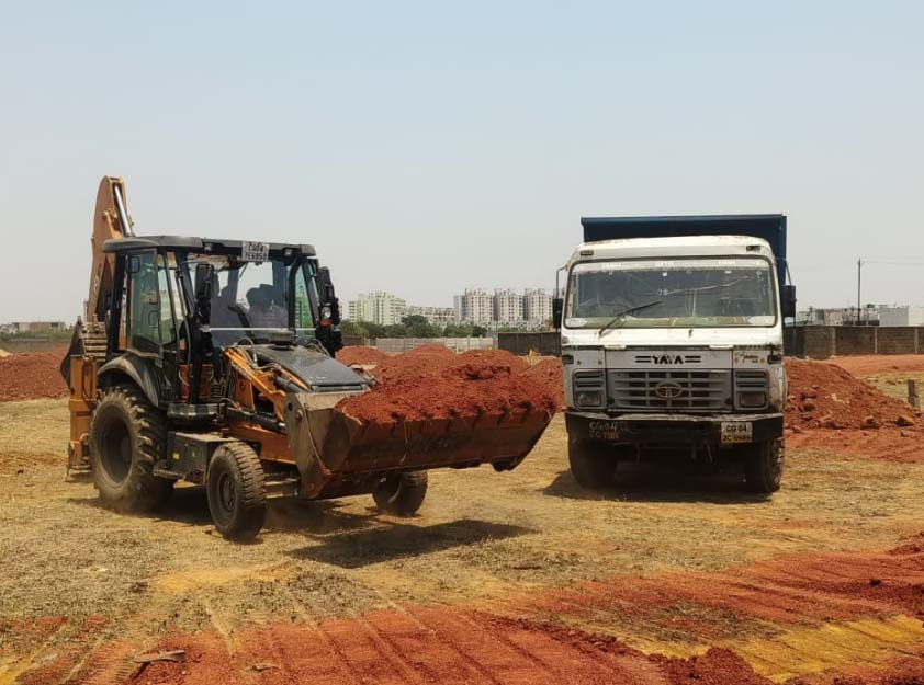 निगम ने सरोना, देवपुरी कृष्णापुरी में अवैध प्लाटिंग के खिलाफ की कार्यवाही निगम ने सरोना, देवपुरी कृष्णापुरी में अवैध प्लाटिंग के खिलाफ की कार्यवाही