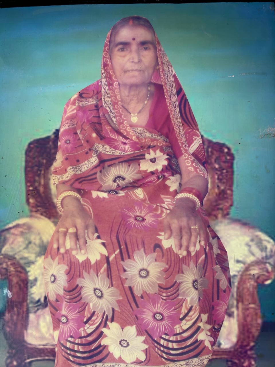 श्रीमती भोजाबाई वर्मा का निधन श्रीमती भोजाबाई वर्मा का निधन