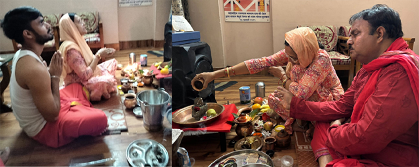 श्रावण शिवरात्रि पर हुआ भगवान भोलेनाथ का रुद्राभिषेक श्रावण शिवरात्रि पर हुआ भगवान भोलेनाथ का रुद्राभिषेक