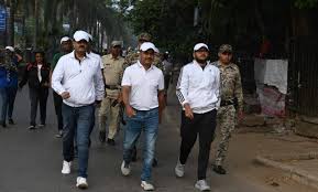 लौह पुरुष सरदार वल्लभ भाई पटेल की 150 वीं जयंती पर कलेक्टर अवनीश शरण की अगुआई में एकता दौड़ लौह पुरुष सरदार वल्लभ भाई पटेल की 150 वीं जयंती पर कलेक्टर अवनीश शरण की अगुआई में एकता दौड़