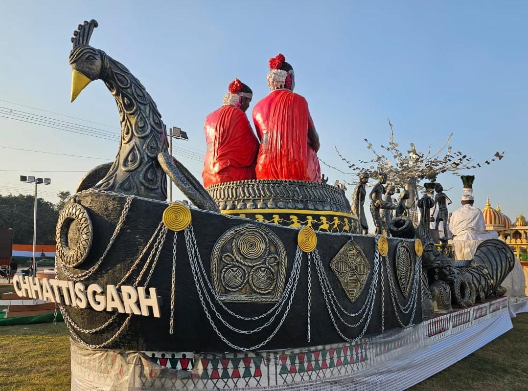लाल किले में पहुंची छत्तीसगढ़ की झांकी, भारत पर्व 2025 में बढ़ाएगी शोभा लाल किले में पहुंची छत्तीसगढ़ की झांकी, भारत पर्व 2025 में बढ़ाएगी शोभा