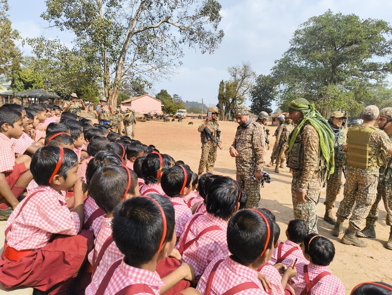 नक्सल प्रभावित कुतुल में आईटीबीपी ने स्थापित किया नया कैंप नक्सल प्रभावित कुतुल में आईटीबीपी ने स्थापित किया नया कैंप