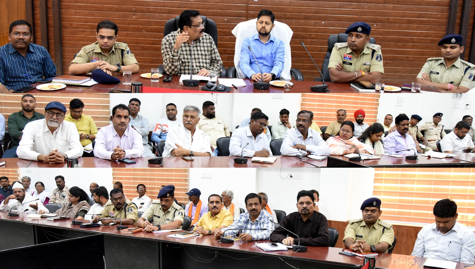 जिला स्तरीय शांति समिति की बैठक सम्पन्न जिला स्तरीय शांति समिति की बैठक सम्पन्न