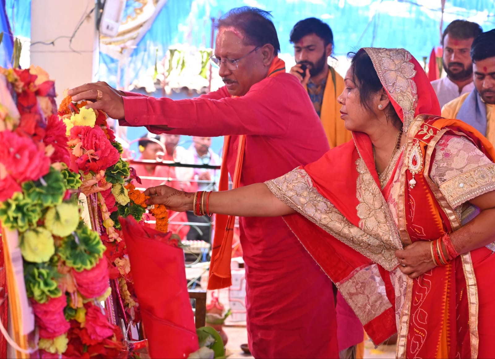 मुख्यमंत्री जशपुर जिले के टाटीडांड में सनातन समाज के अनुष्ठान में हुए शामिल मुख्यमंत्री जशपुर जिले के टाटीडांड में सनातन समाज के अनुष्ठान में हुए शामिल