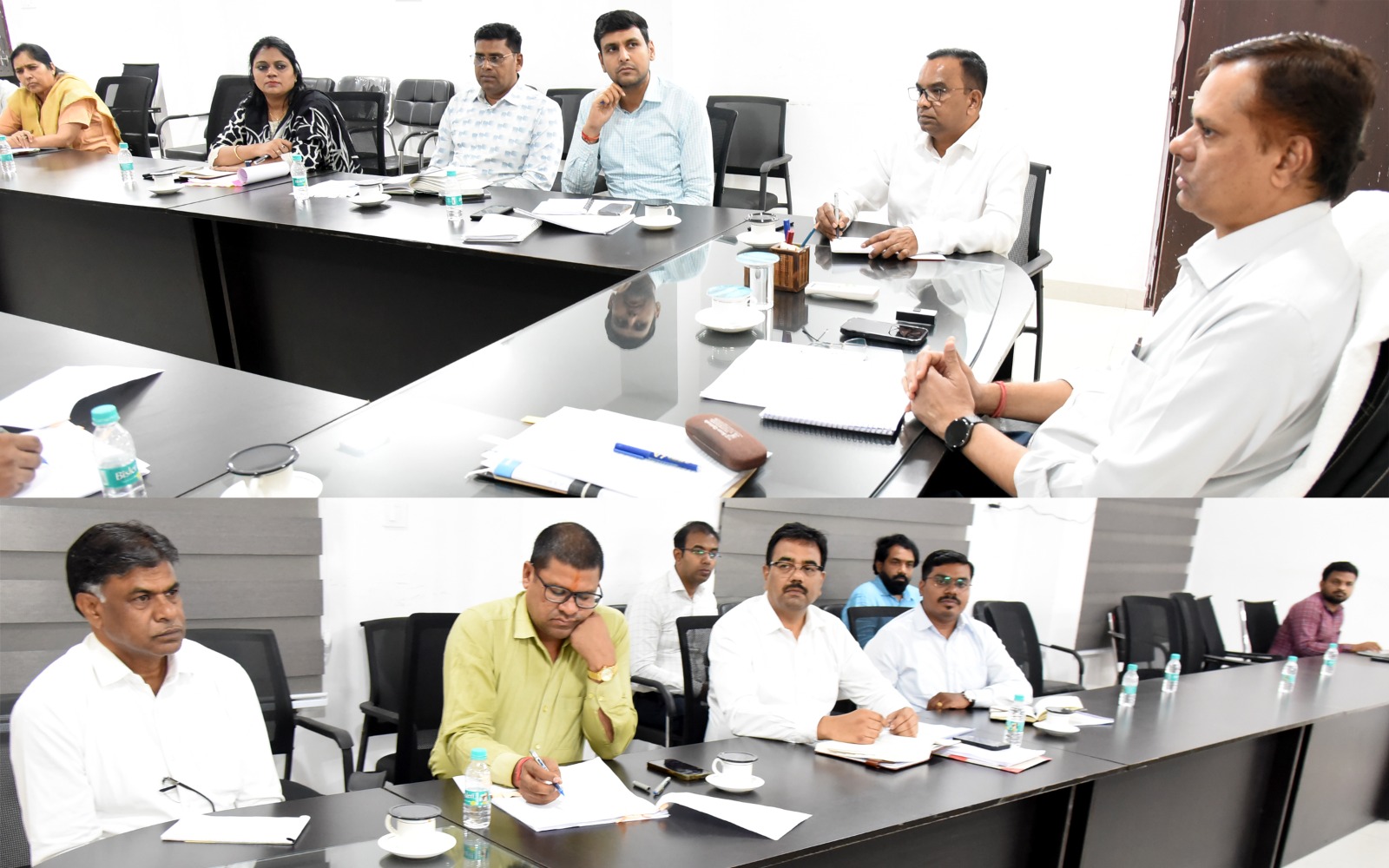 कमिश्नर श्री राठौर ने संभाग स्तर पर नगर पालिक निगमों की ली समीक्षा बैठक कमिश्नर श्री राठौर ने संभाग स्तर पर नगर पालिक निगमों की ली समीक्षा बैठक