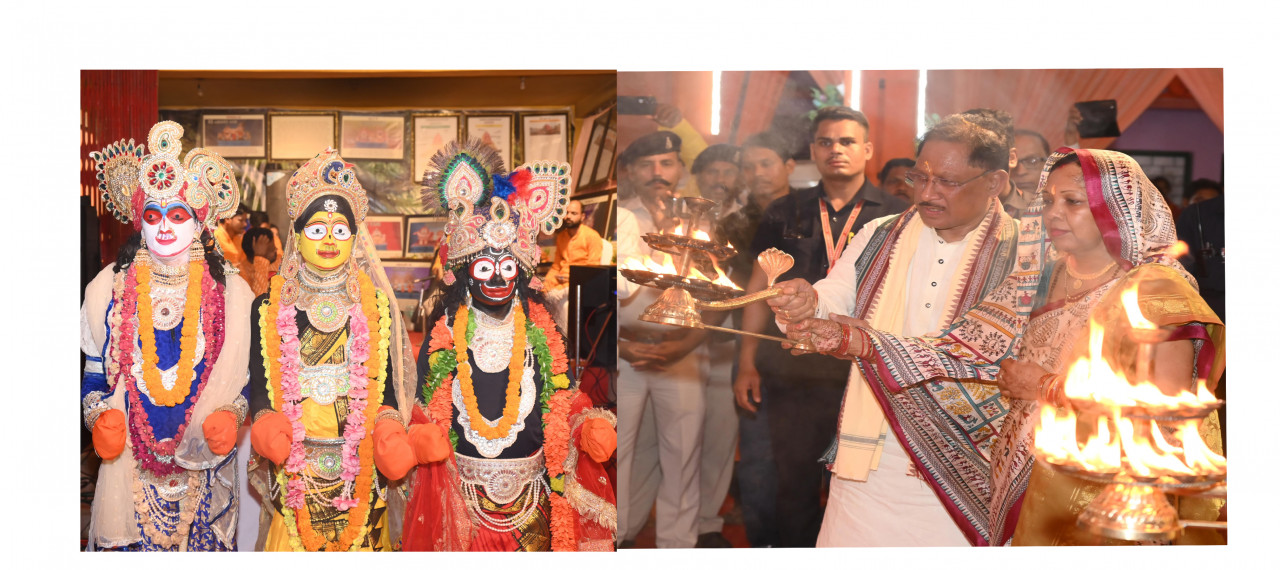 मुख्यमंत्री ग्राम दोकड़ा में भगवान जगन्नाथ मंदिर के प्राण प्रतिष्ठा कार्यक्रम में शामिल हुए मुख्यमंत्री ग्राम दोकड़ा में भगवान जगन्नाथ मंदिर के प्राण प्रतिष्ठा कार्यक्रम में शामिल हुए