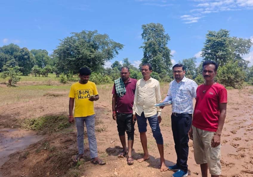 दंतेवाड़ा जिले में अतिवृष्टि से फसल क्षति का आकलन प्रारंभ दंतेवाड़ा जिले में अतिवृष्टि से फसल क्षति का आकलन प्रारंभ