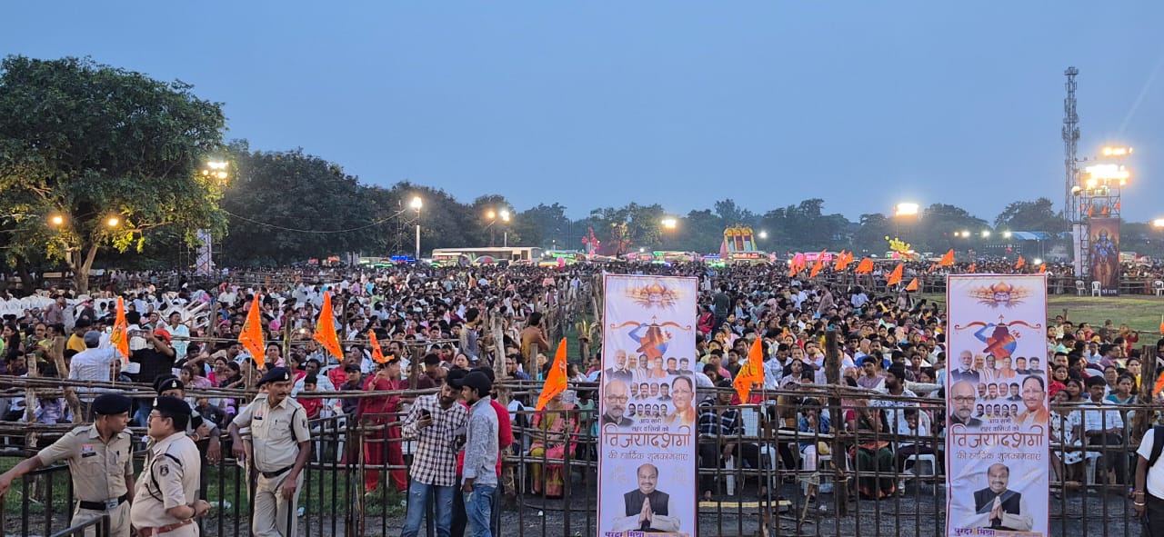 त्योहार में स्वच्छता – WRS मैदान में दशहरा उत्सव के दौरान 3 लाख से अधिक नागरिकों को मिला संदेश त्योहार में स्वच्छता – WRS मैदान में दशहरा उत्सव के दौरान 3 लाख से अधिक नागरिकों को मिला संदेश