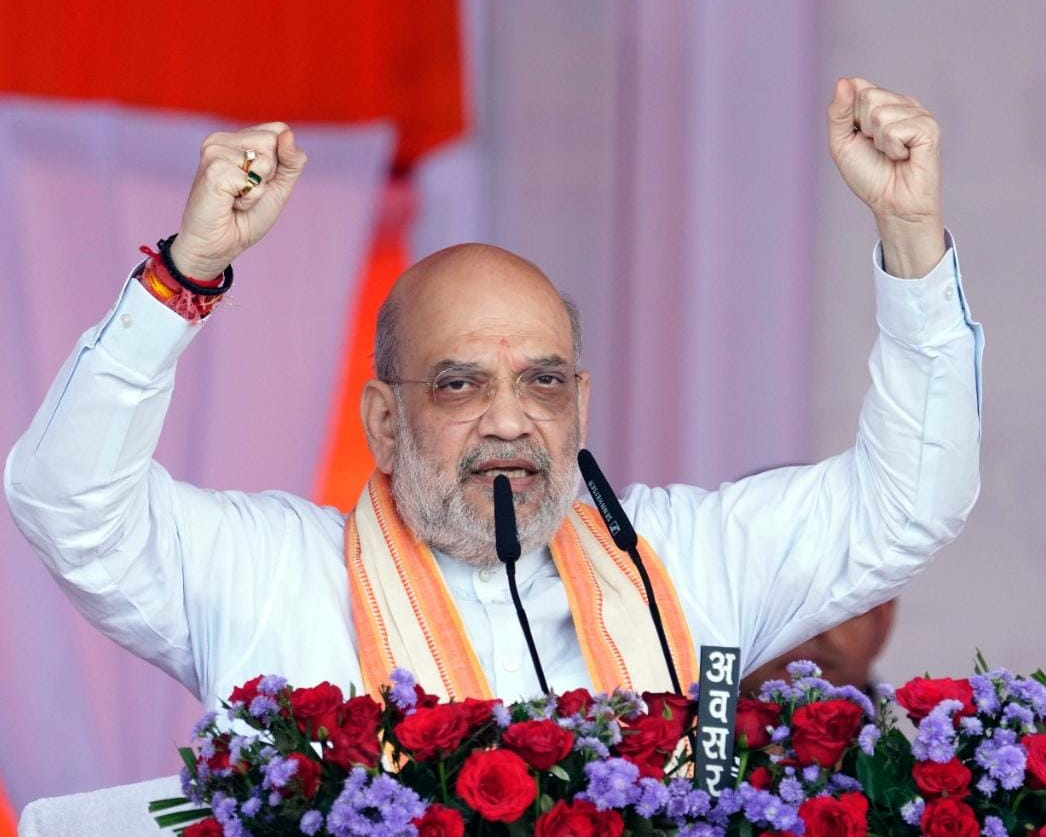 हथियारों के बल पर बस्तर की शांति भंग करने वालों को मुंहतोड़ जवाब देंगे सुरक्षा बल: अमित शाह हथियारों के बल पर बस्तर की शांति भंग करने वालों को मुंहतोड़ जवाब देंगे सुरक्षा बल: अमित शाह