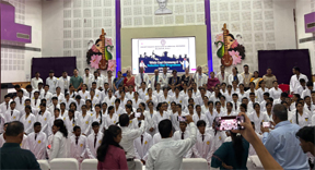 एमबीबीएस बैच 2025-26 का वाइट कोट सेरेमनी एवं इंडक्शन डे सम्पन्न एमबीबीएस बैच 2025-26 का वाइट कोट सेरेमनी एवं इंडक्शन डे सम्पन्न