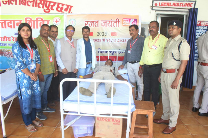 केन्द्रीय जेल में रक्तदान शिविर आयोजित केन्द्रीय जेल में रक्तदान शिविर आयोजित