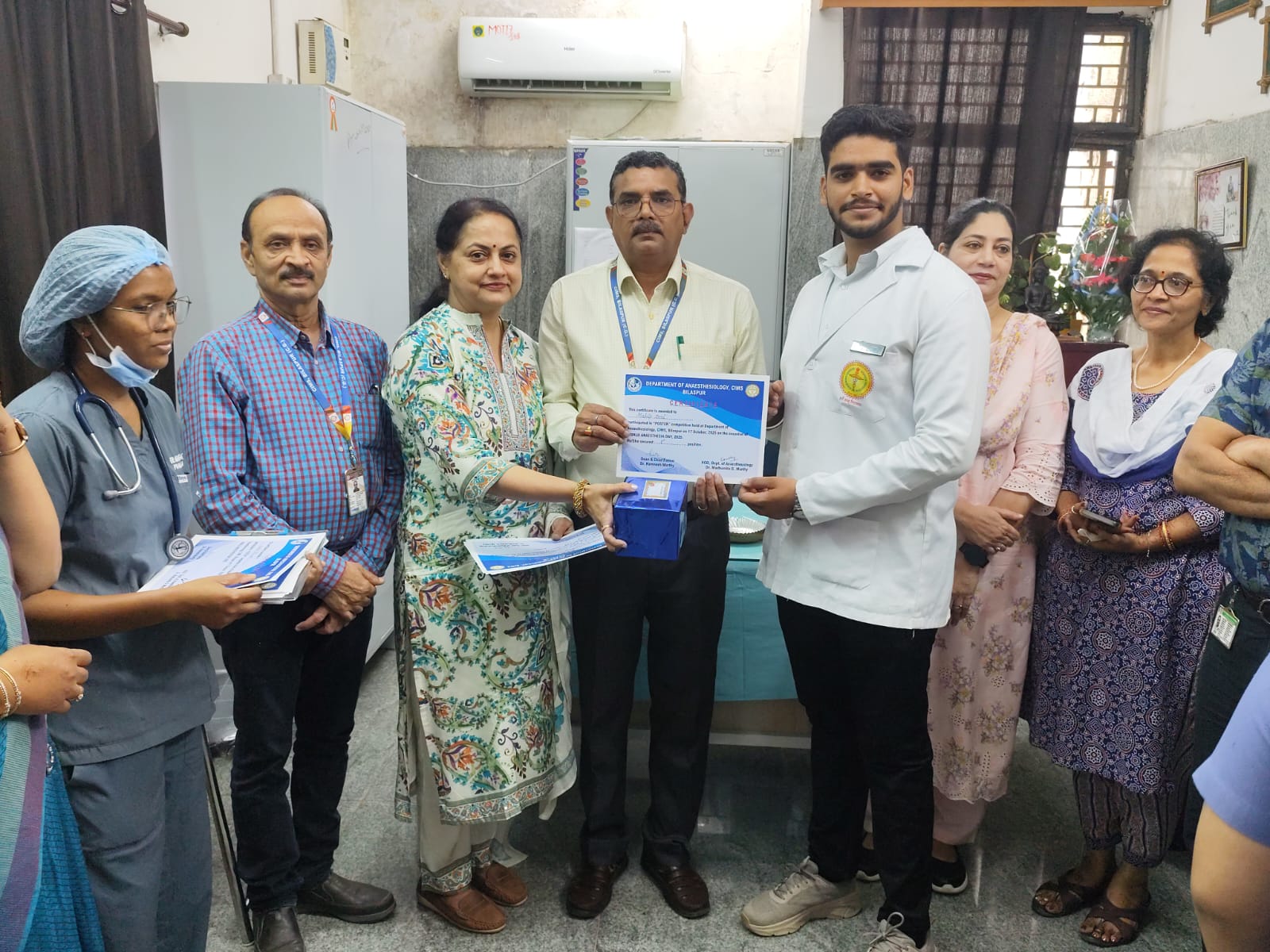 विश्व निश्चेतना दिवस पर सिम्स में जागरूकता कार्यक्रम विश्व निश्चेतना दिवस पर सिम्स में जागरूकता कार्यक्रम