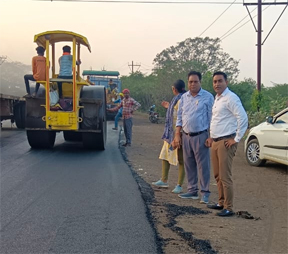 पीडब्ल्यूडी के विधानसभा संभाग में 98 किमी में पेंच रिपेयर कार्य प्रगति पर, 26 किमी में कार्य पूर्ण पीडब्ल्यूडी के विधानसभा संभाग में 98 किमी में पेंच रिपेयर कार्य प्रगति पर, 26 किमी में कार्य पूर्ण