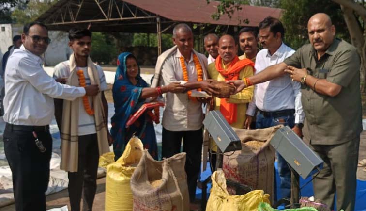 बलौदाबाजार जिले में समर्थन मूल्य में धान खरीदी की हुईं शुरुआत बलौदाबाजार जिले में समर्थन मूल्य में धान खरीदी की हुईं शुरुआत