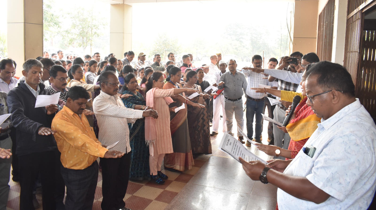 लिंग आधारित हिंसा समाप्ति हेतु जागरूकता अभियान का किया गया आयोजन लिंग आधारित हिंसा समाप्ति हेतु जागरूकता अभियान का किया गया आयोजन