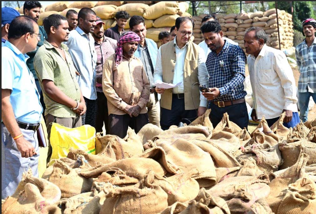किसानों को धान बेचने में न हो असुविधा : कलेक्टर किसानों को धान बेचने में न हो असुविधा : कलेक्टर