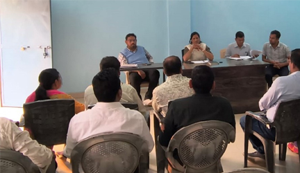 जिले के तीनों विधानसभा क्षेत्रों के निर्वाचक रजिस्ट्रीकरण अधिकारियों ने ली एसआईआर के संबंध में राजनैतिक दलों के प्रतिनिधियों की बैठक जिले के तीनों विधानसभा क्षेत्रों के निर्वाचक रजिस्ट्रीकरण अधिकारियों ने ली एसआईआर के संबंध में राजनैतिक दलों के प्रतिनिधियों की बैठक