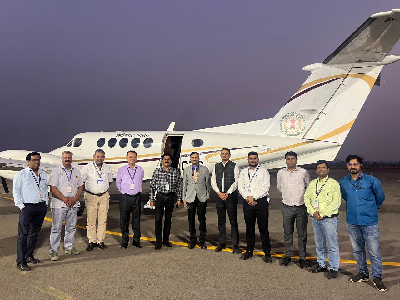 बिलासा देवी केवट एयरपोर्ट पर पहली बार नाइट लैंडिंग ट्रायल सफल बिलासा देवी केवट एयरपोर्ट पर पहली बार नाइट लैंडिंग ट्रायल सफल