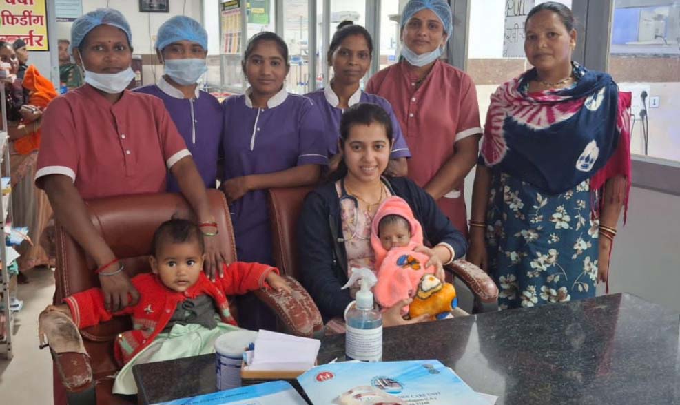 27 दिनों तक चिकित्सकों की देखभाल से नन्हीं जान को मिला नया जीवन 27 दिनों तक चिकित्सकों की देखभाल से नन्हीं जान को मिला नया जीवन