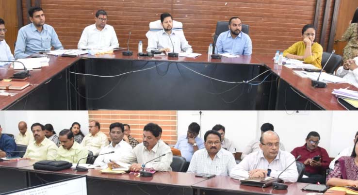 नॉन इम्पैनल्ड बैंकों से खाते हटाएं- कलेक्टर श्री सिंह नॉन इम्पैनल्ड बैंकों से खाते हटाएं- कलेक्टर श्री सिंह