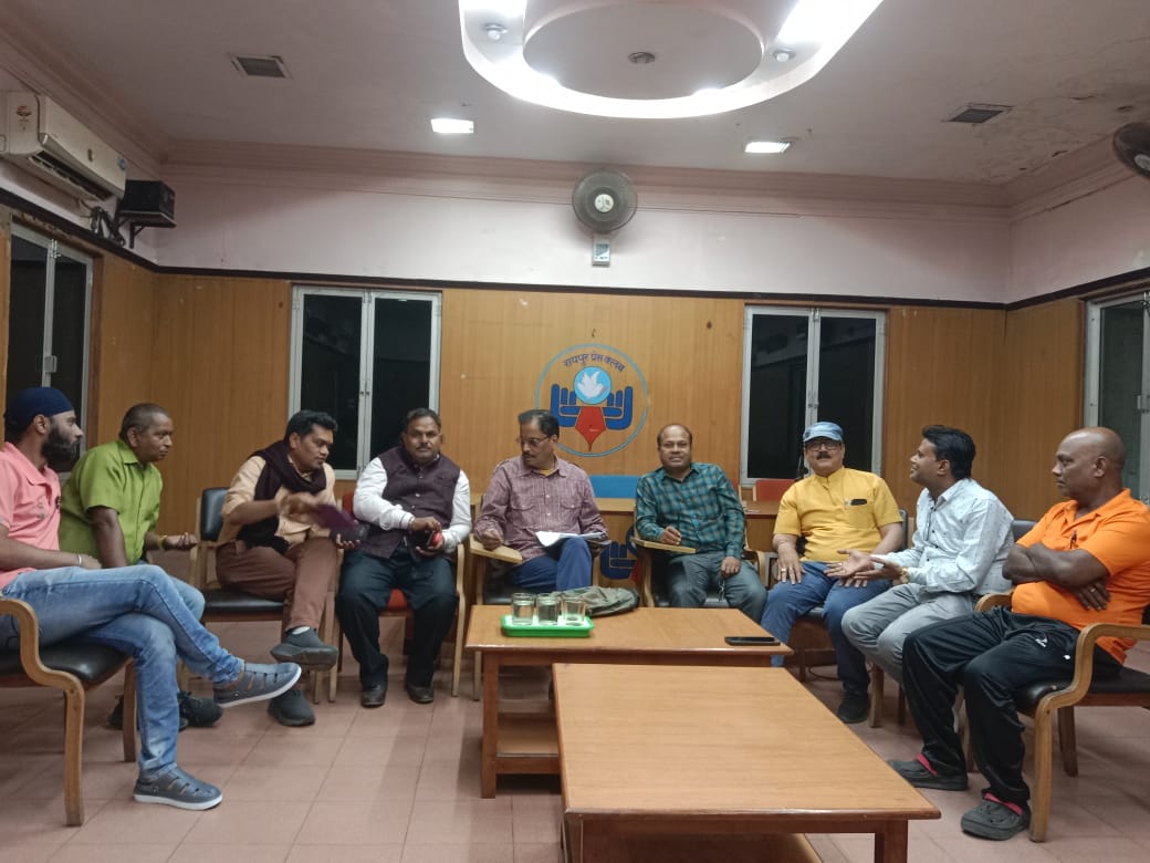 रायपुर प्रेस क्लब में ‘खेल मड़ई-2’ का आगाज जल्द रायपुर प्रेस क्लब में ‘खेल मड़ई-2’ का आगाज जल्द