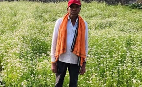 राष्ट्रीय बागवानी मिशन अंतर्गत धनिया की खेती से किसान रतिराम की बढ़ी आय राष्ट्रीय बागवानी मिशन अंतर्गत धनिया की खेती से किसान रतिराम की बढ़ी आय