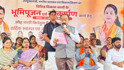 स्वच्छता, पेयजल, सड़क, अधोसंरचना और नागरिक सुविधाएं बढ़ाने प्रमुखता से किये जा रहे काम - साव स्वच्छता, पेयजल, सड़क, अधोसंरचना और नागरिक सुविधाएं बढ़ाने प्रमुखता से किये जा रहे काम - साव