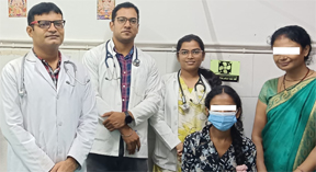 रहस्यमयी बुखार से एक वर्ष से जूझ रही युवती को सिम्स में मिला नया जीवन रहस्यमयी बुखार से एक वर्ष से जूझ रही युवती को सिम्स में मिला नया जीवन