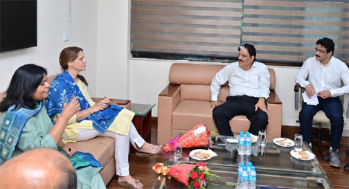 राज्य नीति आयोग और यूनिसेफ के बीच उच्चस्तरीय बैठक राज्य नीति आयोग और यूनिसेफ के बीच उच्चस्तरीय बैठक