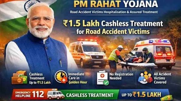 पीएम-राहत के तहत सड़क दुर्घटना में घायल 14 लोगों को मिला त्वरित उपचार पीएम-राहत के तहत सड़क दुर्घटना में घायल 14 लोगों को मिला त्वरित उपचार