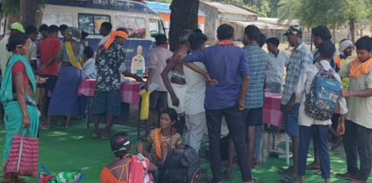मोदी सरकार के 12 वर्ष- अबूझमाड़ के ओरछा में उमड़ा जनसैलाब मोदी सरकार के 12 वर्ष- अबूझमाड़ के ओरछा में उमड़ा जनसैलाब