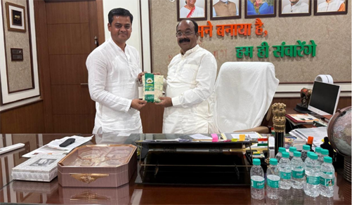 गौरेला-पेण्ड्रा-मरवाही के जैविक विष्णुभोग चावल की खुशबू पहुंची राजधानी रायपुर गौरेला-पेण्ड्रा-मरवाही के जैविक विष्णुभोग चावल की खुशबू पहुंची राजधानी रायपुर