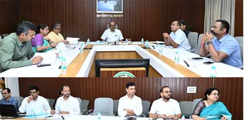 मुख्य सचिव की अध्यक्षता में उच्चस्तरीय बैठक संपन्न मुख्य सचिव की अध्यक्षता में उच्चस्तरीय बैठक संपन्न