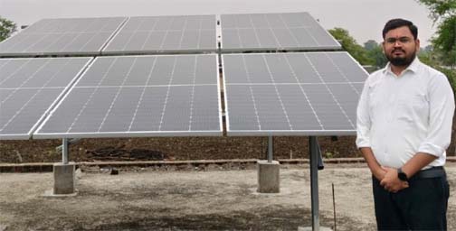 प्रधानमंत्री सूर्यघर मुफ्त बिजली योजना से विद्यासागर साहू ने अपनाई स्वच्छ ऊर्जा प्रधानमंत्री सूर्यघर मुफ्त बिजली योजना से विद्यासागर साहू ने अपनाई स्वच्छ ऊर्जा