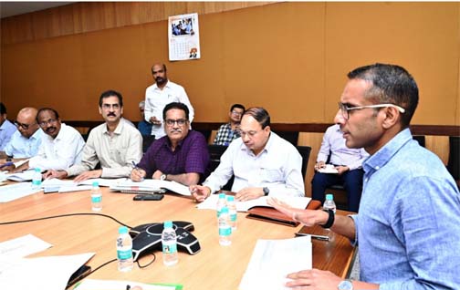 लोक निर्माण विभाग के सचिव ने रेलवे ओवर-ब्रिज एवं रेलवे अंडर-ब्रिज कार्यों की समीक्षा की लोक निर्माण विभाग के सचिव ने रेलवे ओवर-ब्रिज एवं रेलवे अंडर-ब्रिज कार्यों की समीक्षा की