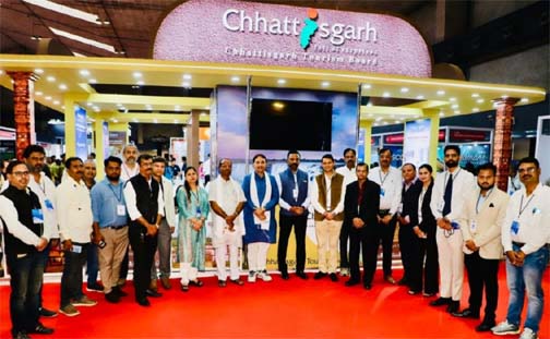 ट्रैवल एंड टूरिज्म फेयर कोलकाता-2026 में ‘बेस्ट डेकोरेशन ऑफ स्टॉल एंड अपीयरेंस’ सम्मान से बढ़ी प्रदेश की प्रतिष्ठा ट्रैवल एंड टूरिज्म फेयर कोलकाता-2026 में ‘बेस्ट डेकोरेशन ऑफ स्टॉल एंड अपीयरेंस’ सम्मान से बढ़ी प्रदेश की प्रतिष्ठा