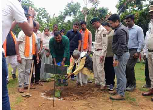 एक पेड़ माँ के नाम अभियान से बदली उजड़ी वन भूमि की तस्वीर एक पेड़ माँ के नाम अभियान से बदली उजड़ी वन भूमि की तस्वीर