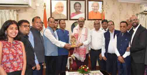 छत्तीसगढ़ में व्यापार और उद्योग के क्षेत्र में व्यापक संभावनाएं, आपसी सहयोग से बढ़ेगा व्यापार- राज्यपाल श्री डेका छत्तीसगढ़ में व्यापार और उद्योग के क्षेत्र में व्यापक संभावनाएं, आपसी सहयोग से बढ़ेगा व्यापार- राज्यपाल श्री डेका