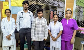सर्पदंश से मौत के मुंह में पहुँचे 14 वर्षीय बालक नेमीचंद को मिला जीवनदान सर्पदंश से मौत के मुंह में पहुँचे 14 वर्षीय बालक नेमीचंद को मिला जीवनदान
